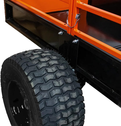 Impact Implements 1500 lb Utility Cargo Trailer with Pivot Dump for ATV, UTV, and Lawn Tractor