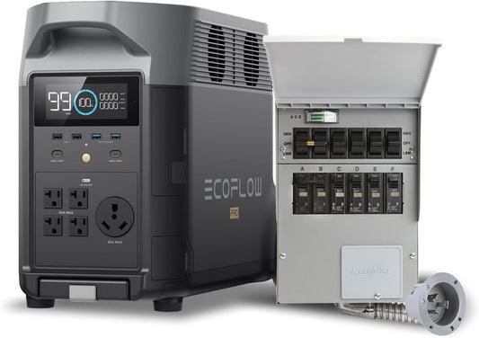 EF ECOFLOW DELTA Pro 3600Wh Portable Power Station – 3600W LiFePO4