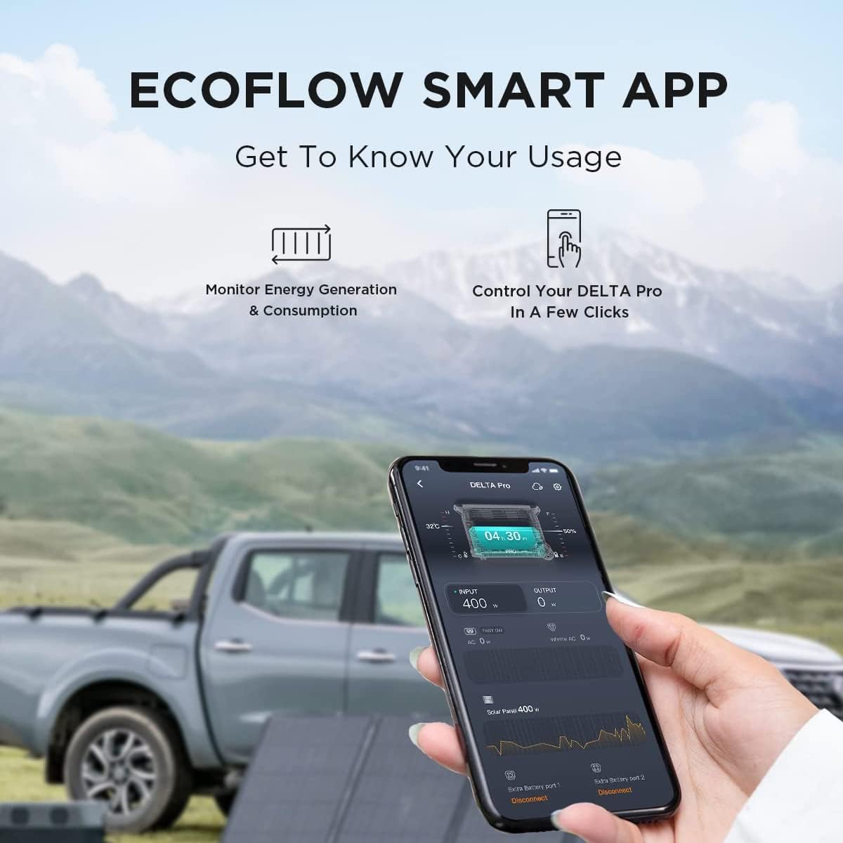 EF ECOFLOW DELTA Pro 3600Wh Portable Power Station – 3600W LiFePO4