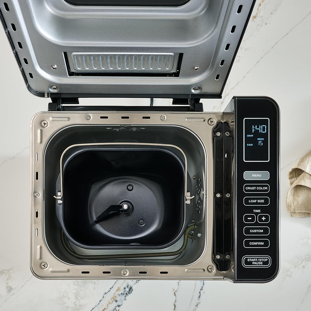 Cuisinart CBK-210 Stainless Steel Bread Maker, 16 Menus, 3 Loaf Sizes