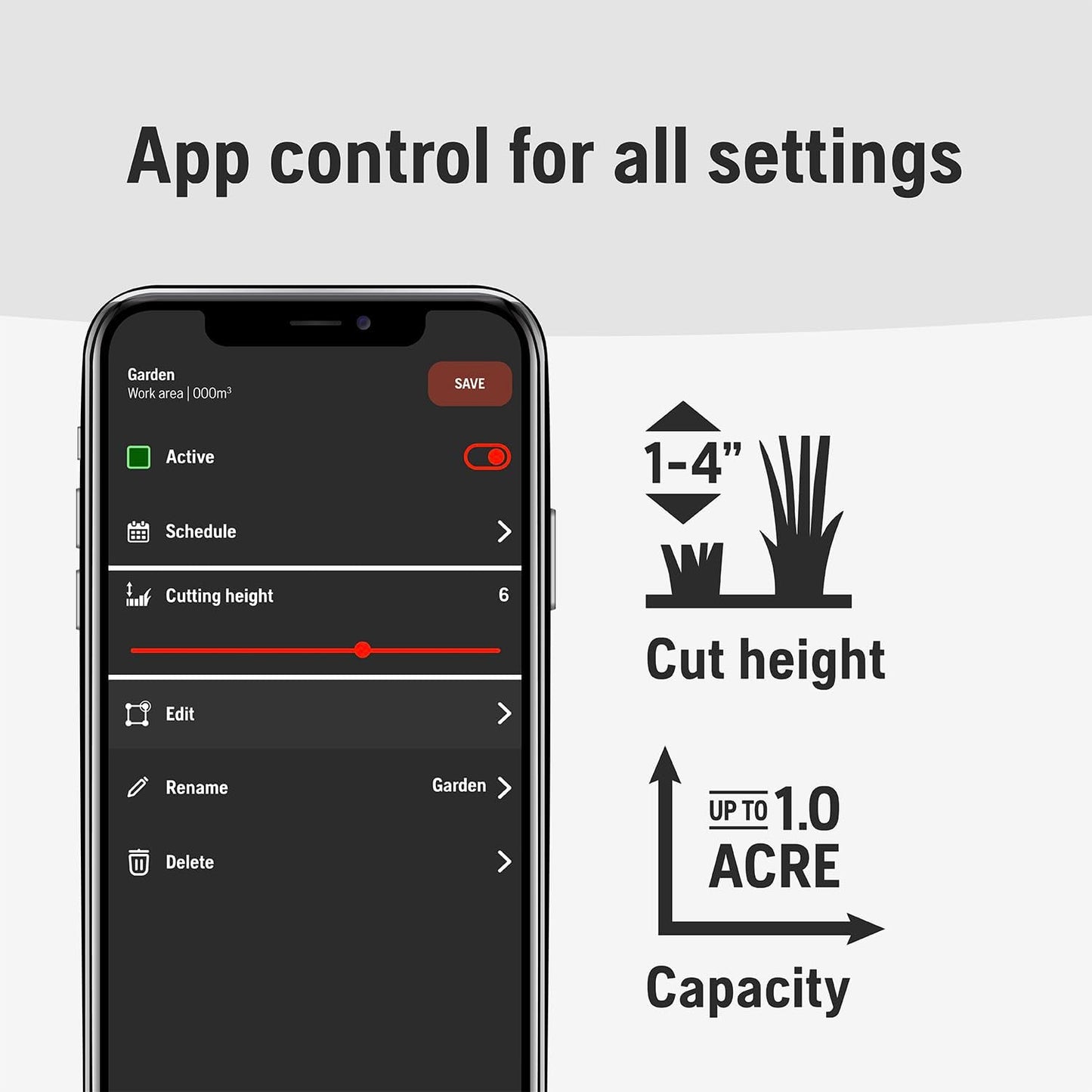Husqvarna 440iQ Robotic Lawn Mower, 2 Acre, Wire-Free, Charging Station