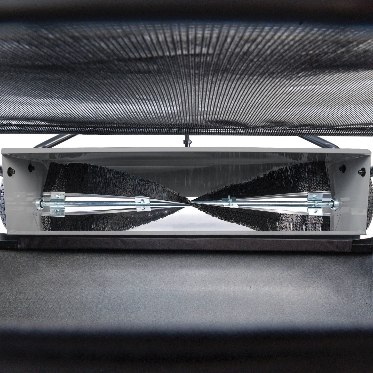 Ohio Steel 42″ Tow Behind Lawn Sweeper, 22 cu. ft. Hopper