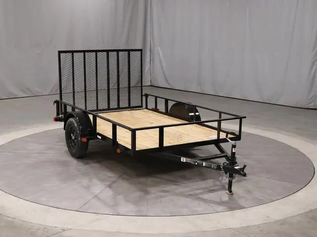 6×10 Single Axle Utility Trailer – Wood Floor & LED Lights