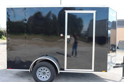 Spartan 6X10 Base Black Enclosed Cargo Trailer | Black |