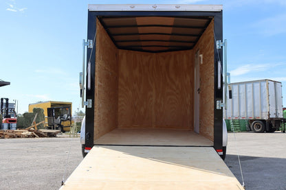 Spartan 6X10 Base Black Enclosed Cargo Trailer | Black |