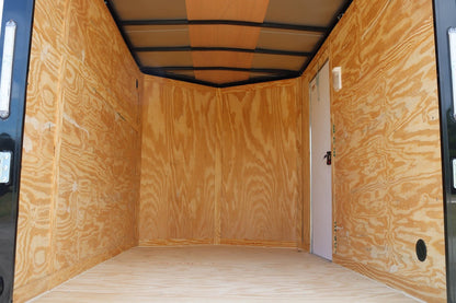 Spartan 6X10 Base Black Enclosed Cargo Trailer | Black |