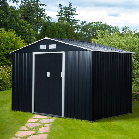 6 ft. W x 6 ft. D Metal Tool Shed