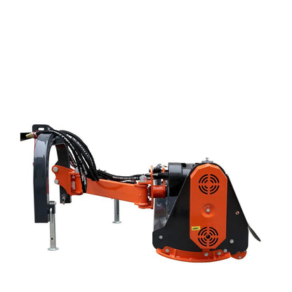 70″ Ditch Bank Flail Mower, Offset Verge & Slope Cutter for Tractors 30-60 HP TMG-TFMO70