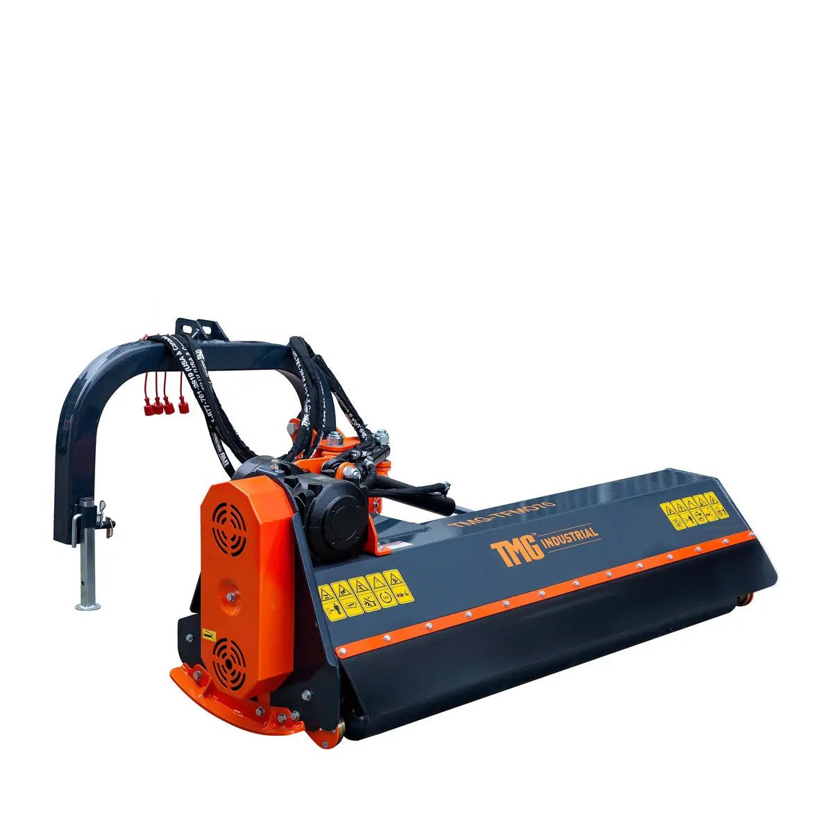 70″ Ditch Bank Flail Mower, Offset Verge & Slope Cutter for Tractors 30-60 HP TMG-TFMO70