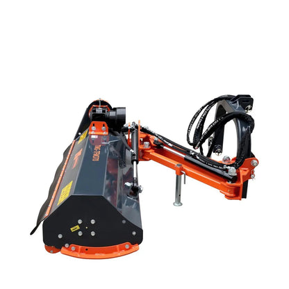 70″ Ditch Bank Flail Mower, Offset Verge & Slope Cutter for Tractors 30-60 HP TMG-TFMO70