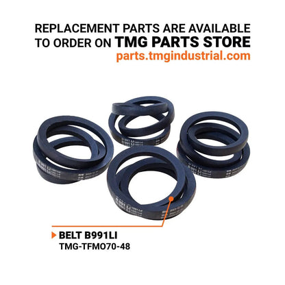 70″ Ditch Bank Flail Mower, Offset Verge & Slope Cutter for Tractors 30-60 HP TMG-TFMO70