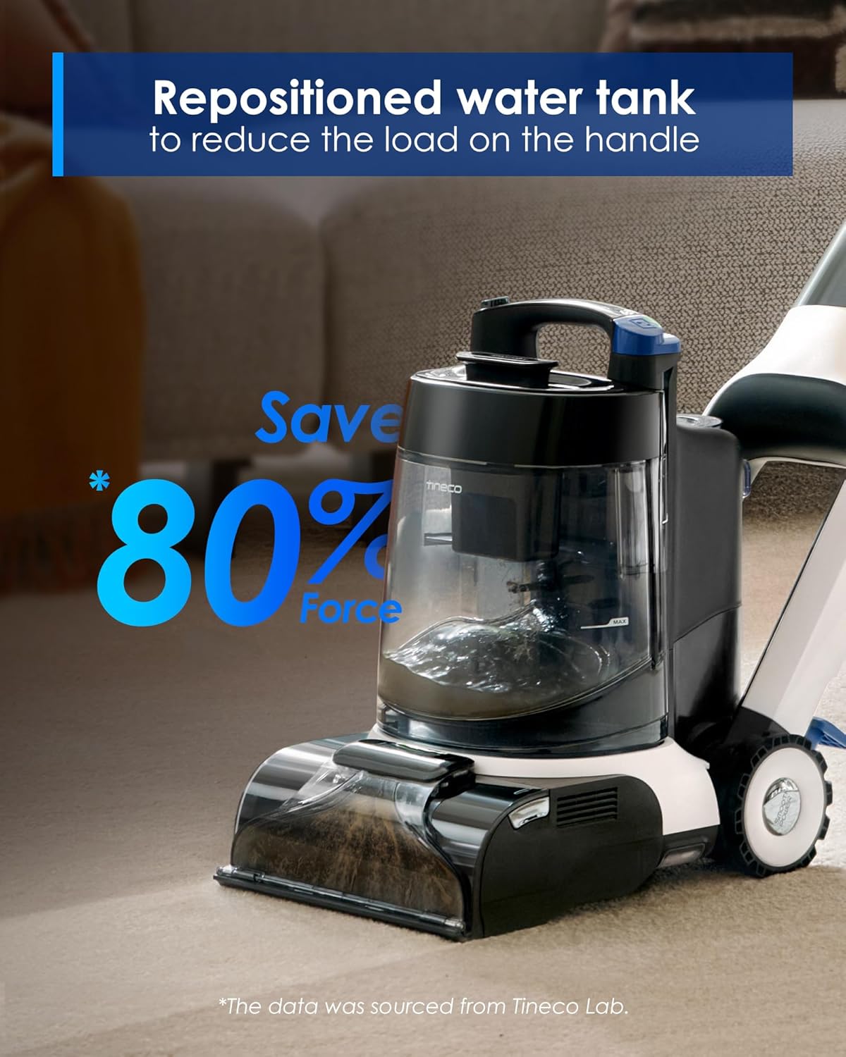Tineco CARPET ONE Cruiser Smart Carpet Cleaner with Self-Cleaning & FlashDry