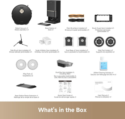 DREAME L50 Ultra Robot Vacuum & Mop, 19,500Pa, Auto-Empty
