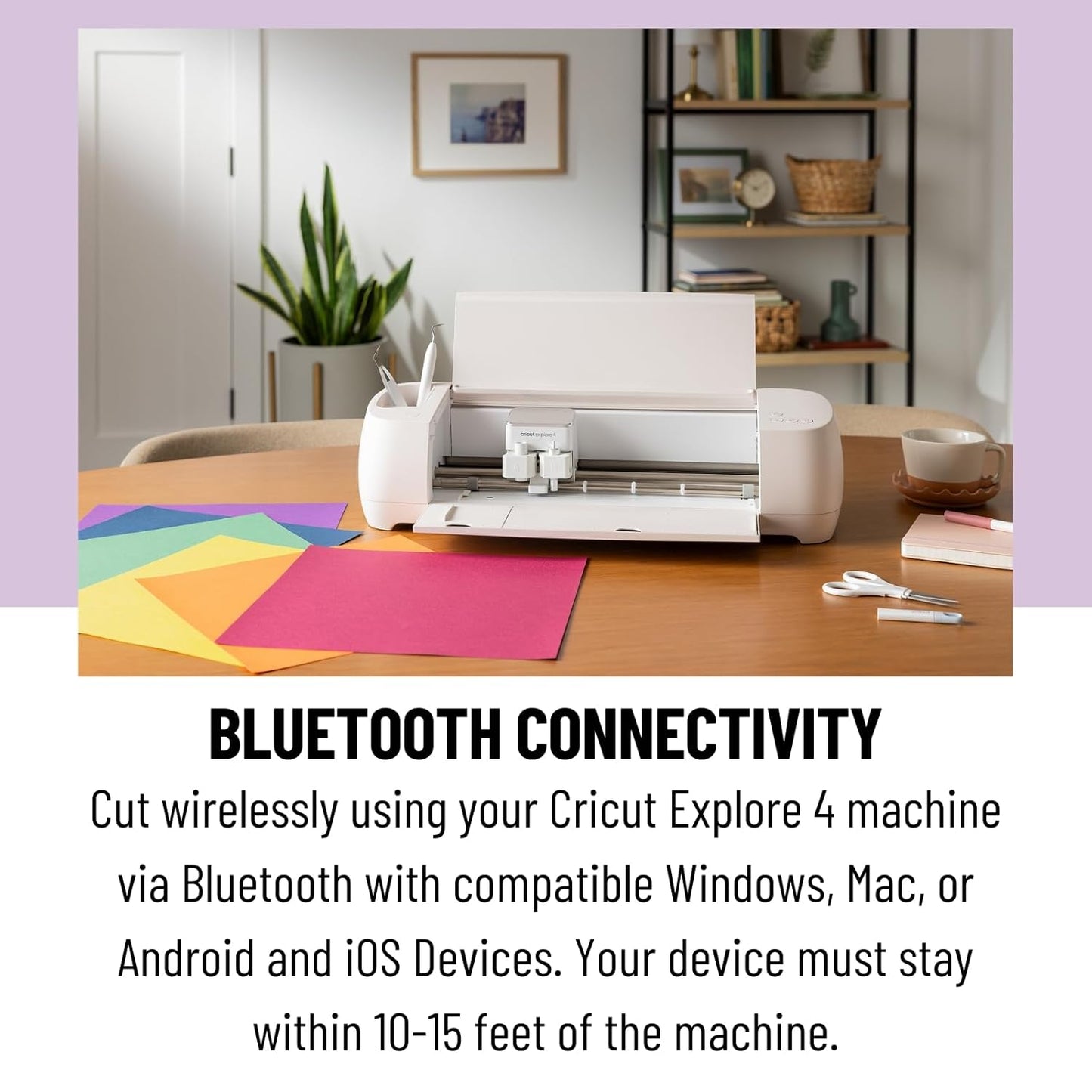 Cricut Explore 4 Cutting Machine Bundle with Vinyl & Iron-On Materials