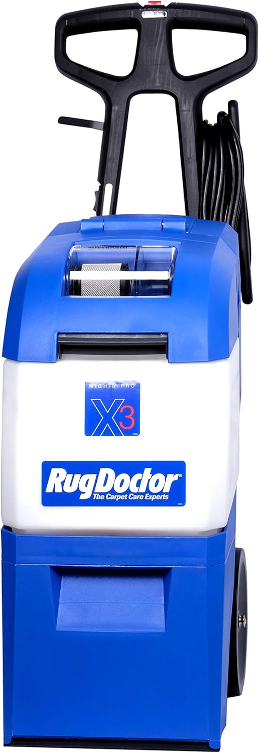 Rug Doctor X3 Commercial Carpet Cleaner Pet Pro Pack with Stain & Odor Removers
