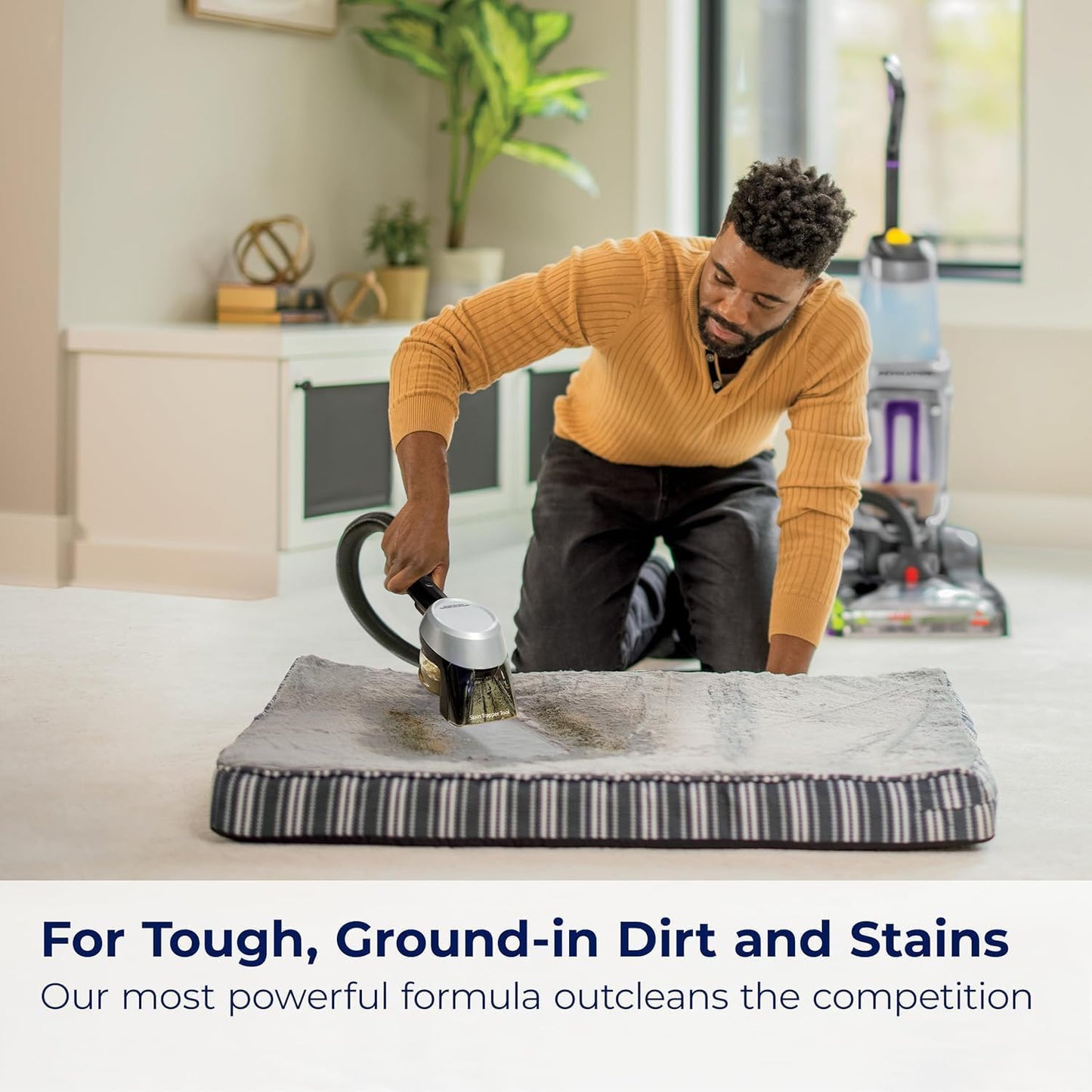 BISSELL Revolution HydroSteam Pet Carpet Cleaner, 3432