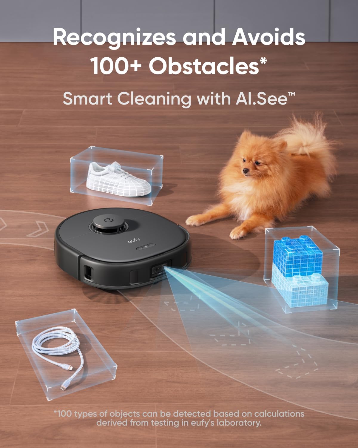 eufy X10 Pro Omni Robot Vacuum and Mop with AI & Auto-Cleaning