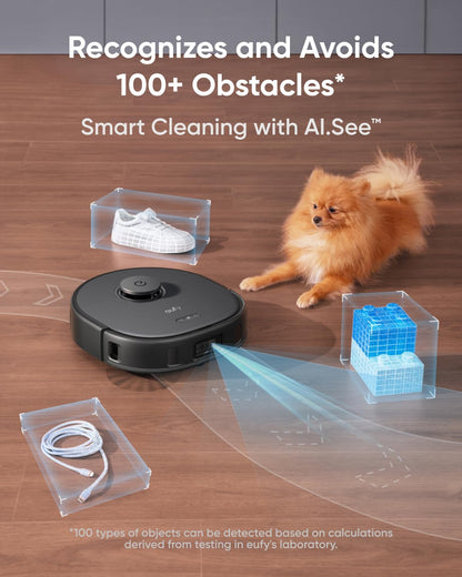 eufy X10 Pro Omni Robot Vacuum and Mop with AI & Auto-Cleaning