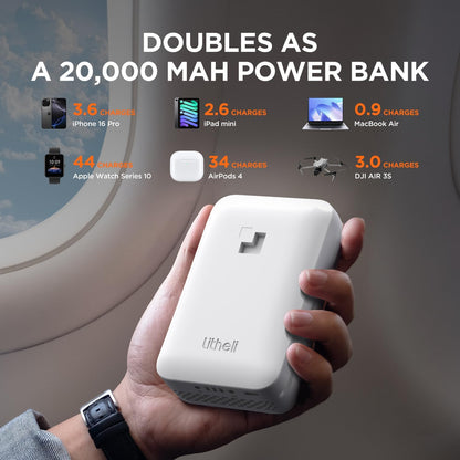 Litheli 13″ 20V Cordless Lawn Mower with 4.0Ah Battery