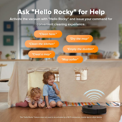 Roborock Qrevo Edge S5A Robot Vacuum & Mop, 18,500Pa, Zero-Tangle