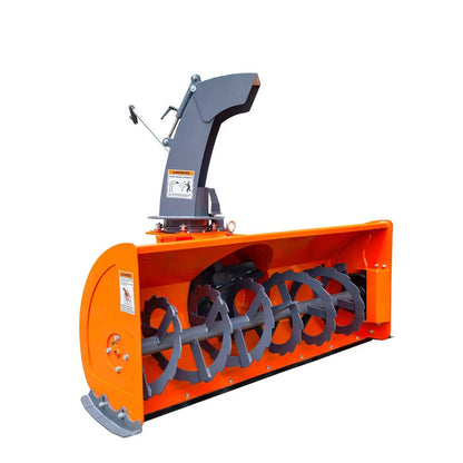 72″ 3-Point Hitch Snow Blower, 25-90 HP, 24″ Diameter Impeller, 360° Snow Chute, CAT 1 & CAT 2 Suspension, TMG-TBS72