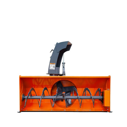 72″ 3-Point Hitch Snow Blower, 25-90 HP, 24″ Diameter Impeller, 360° Snow Chute, CAT 1 & CAT 2 Suspension, TMG-TBS72
