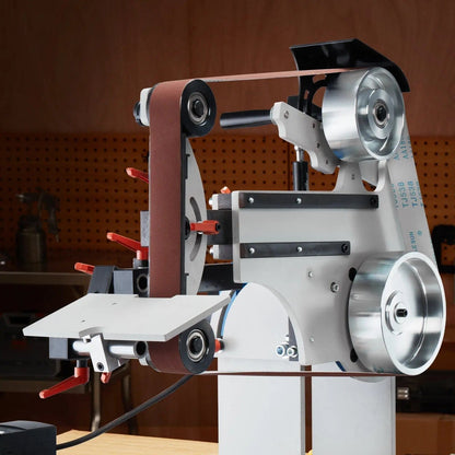 72″ Belt Grinder Sander, VFD, 3 Versatile Grinding Moulds, DOBA-BGS72