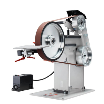 72″ Belt Grinder Sander, VFD, 3 Versatile Grinding Moulds, DOBA-BGS72