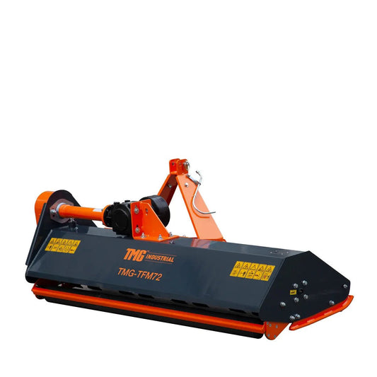 72″ Flail Mower, 3-Point Hitch, 30-60 HP Tractor, PTO Drive Shaft, TMG-TFM72