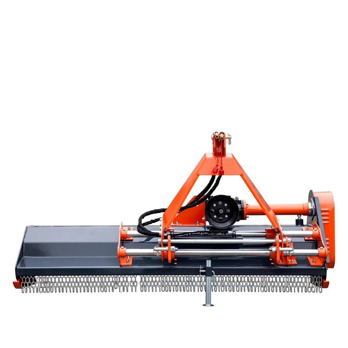 72″ Side Shift Offset Flail Mower, 3-Point Hitch, 30-60 HP Tractor, PTO Drive Shaft, TMG-TFMS72