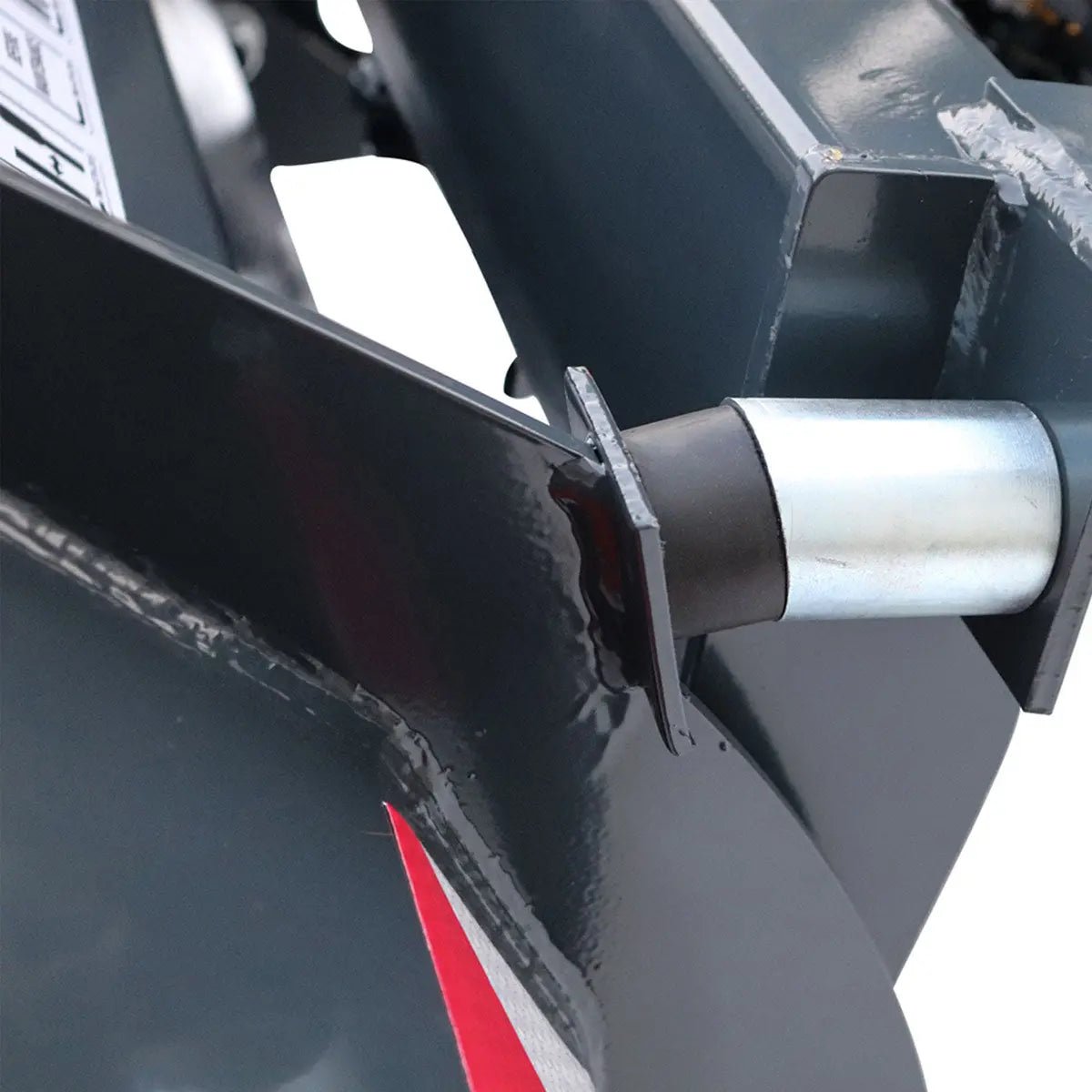 72″ Skid Steer Dozer Blade/Snow Pusher, 30° Left & Right, Bolt-On Cutting Edge, Adjustable Skid Shoes, Universal Quick Mount, TMG-DB72