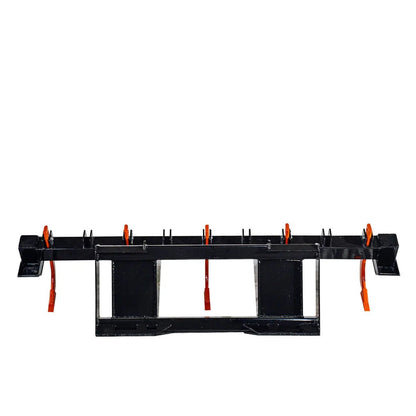 72″ Skid Steer Land Plane, 6 Adjustable Ripper Teeth, Reversible Planer Comb, Grading, Spreading & Leveling, TMG-SLP72