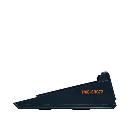 72″ Skid Steer Road Grader, Bucket Stops w/Shackle Holes, Forward/Backward Cutting Edges, Grading, Spreading & Leveling, TMG-SRG72