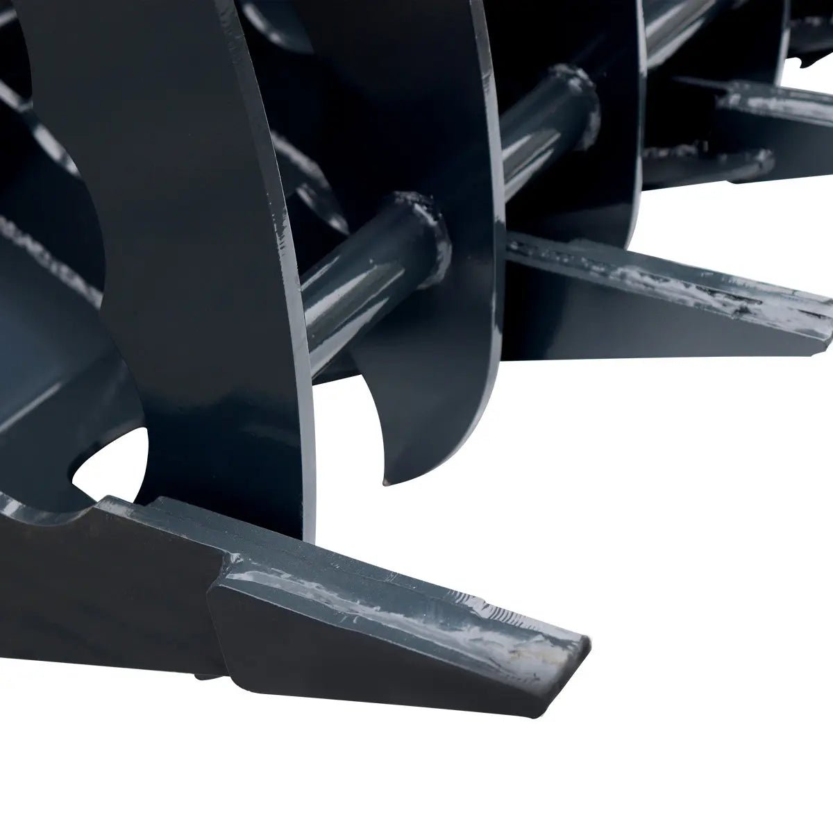 72″ Skid Steer Root Rake Grapple Attachment, Universal Mount, 53″ Jaw Opening, 9″ Tine Spacing, 3000 lb Weight Capacity, TMG-RG72