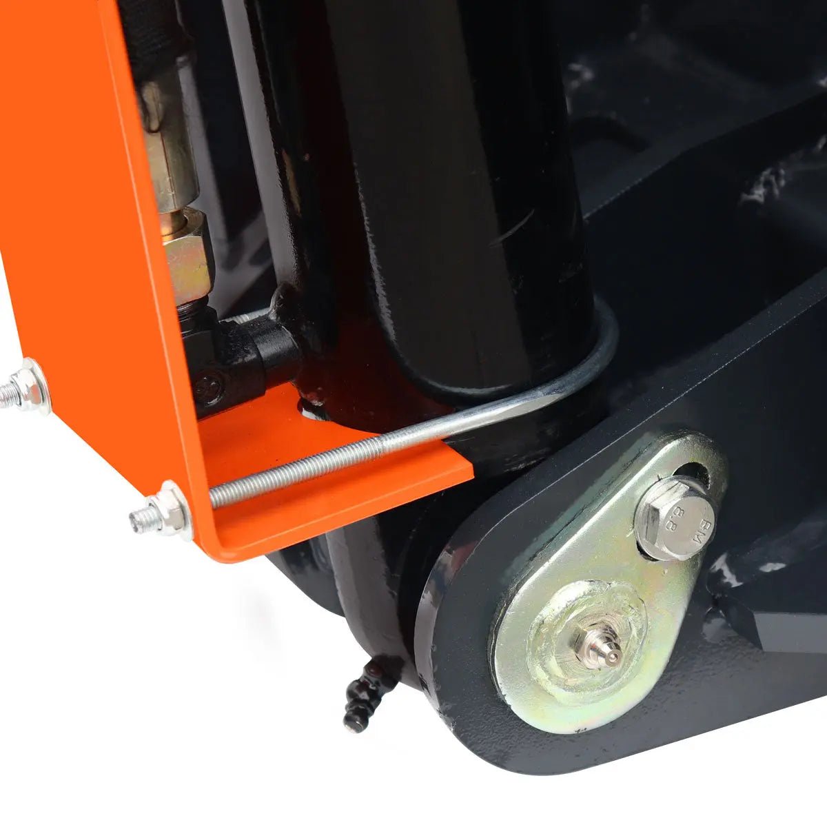 72″ Skid Steer Root Rake Grapple Attachment, Universal Mount, 53″ Jaw Opening, 9″ Tine Spacing, 3000 lb Weight Capacity, TMG-RG72