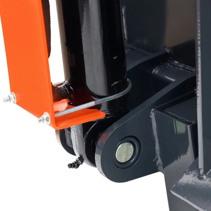 72″ Skid Steer Root Rake Grapple Attachment, Universal Mount, 53″ Jaw Opening, 9″ Tine Spacing, 3000 lb Weight Capacity, TMG-RG72