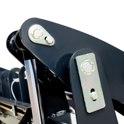 72″ Skid Steer Root Rake Grapple Attachment, Universal Mount, 53″ Jaw Opening, 9″ Tine Spacing, 3000 lb Weight Capacity, TMG-RG72