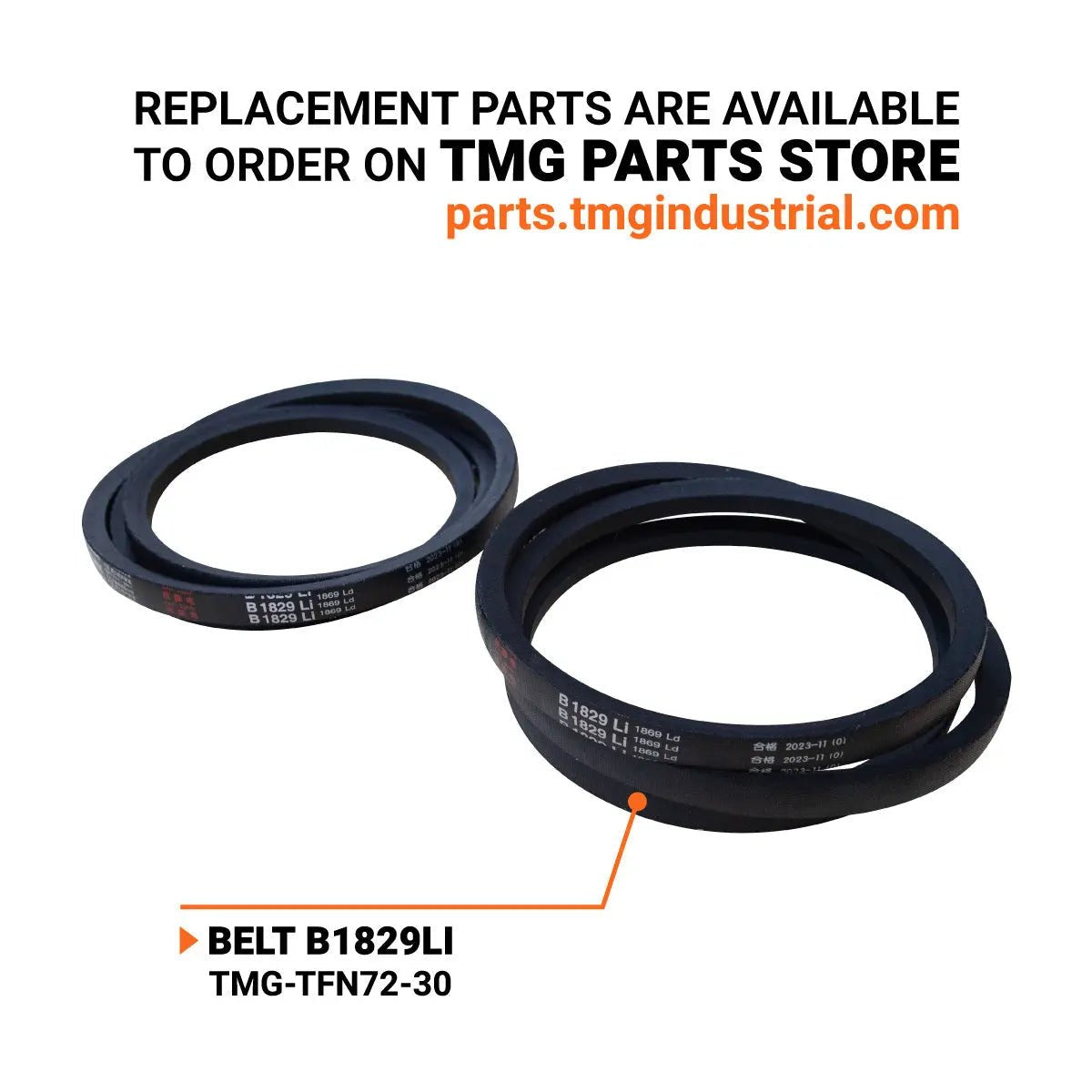 72″ Tow-Behind 3-Point Hitch Finish Mower, 30-50 HP Compact Tractor, PTO Drive Shaft Included, TMG-TFN72