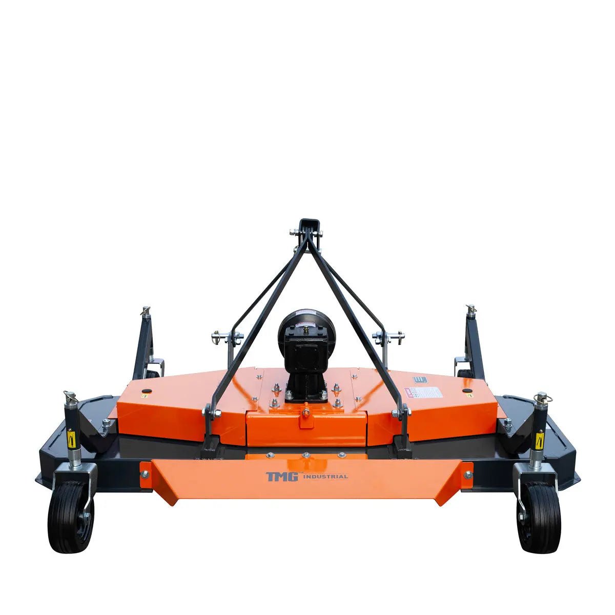 72″ Tow-Behind 3-Point Hitch Finish Mower, 30-50 HP Compact Tractor, PTO Drive Shaft Included, TMG-TFN72