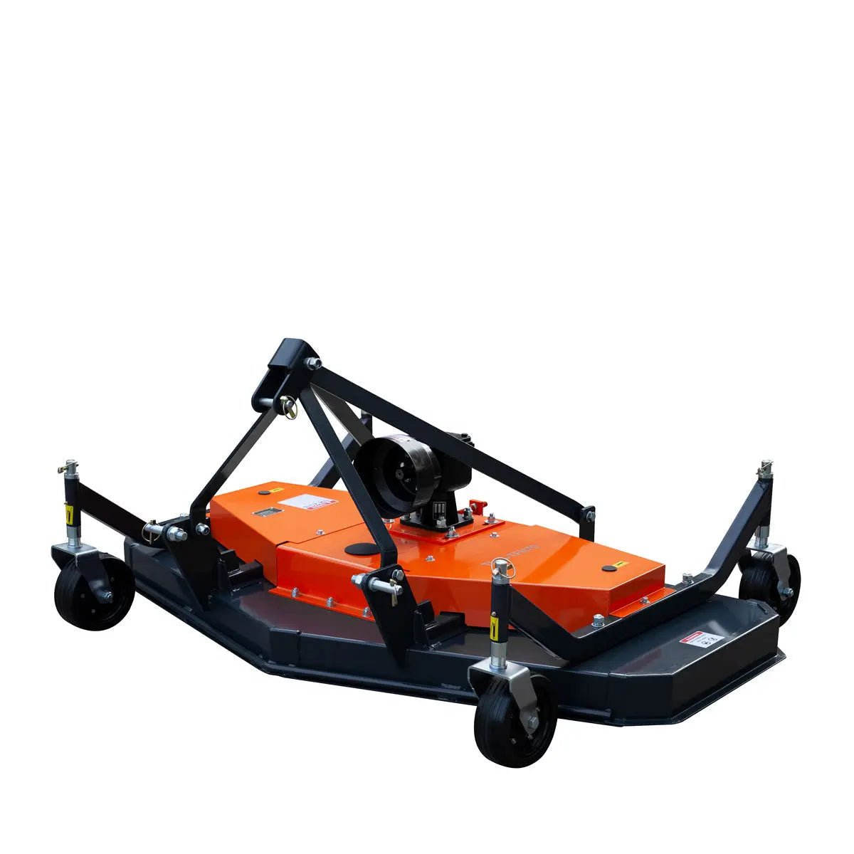 72″ Tow-Behind 3-Point Hitch Finish Mower, 30-50 HP Compact Tractor, PTO Drive Shaft Included, TMG-TFN72