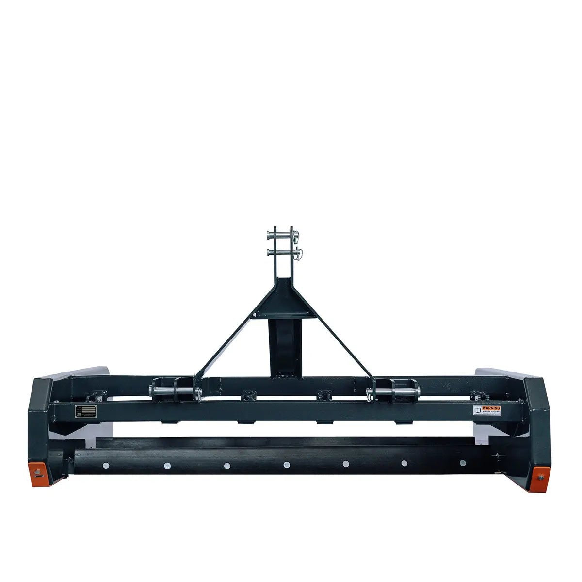 72″ Tractor Land Leveler, 3-Point Hitch, 70″ Grading Width, Adjustable Depth, Double Edge Blades, Category 1 & 2, TMG-TLL72