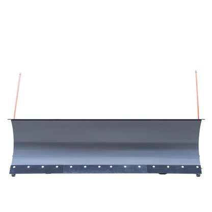 72″ Truck/SUV Front Mount Snow Plow Pusher, Left and Right Angle, 2″ Mount Receiver, Wireless Winch Control, TMG-TSP72