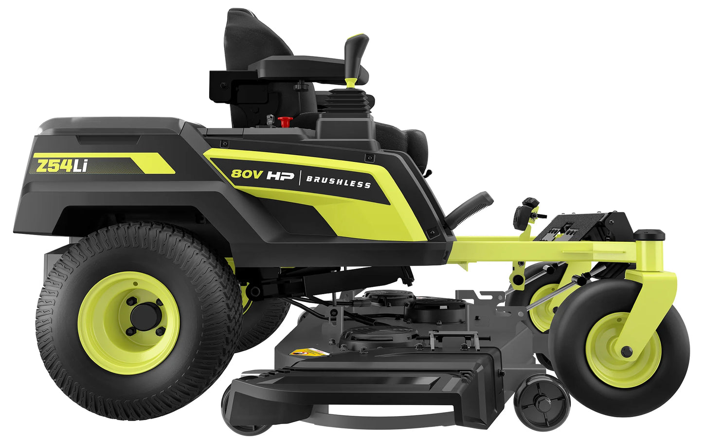 80V Max HP Lithium 54″ Brushless Electric Zero Turn Lawn Mower