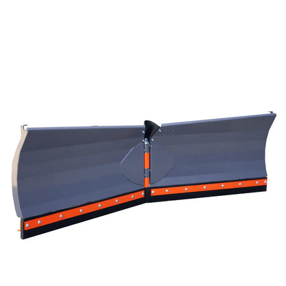 8-½’ U/V Angle Blade Snowplow, Reversible Rubber Edges, 6 Positions, Category 1 & 2 Hookups, 3-Point Hitch, 40-90 HP Tractors, TMG-SP08