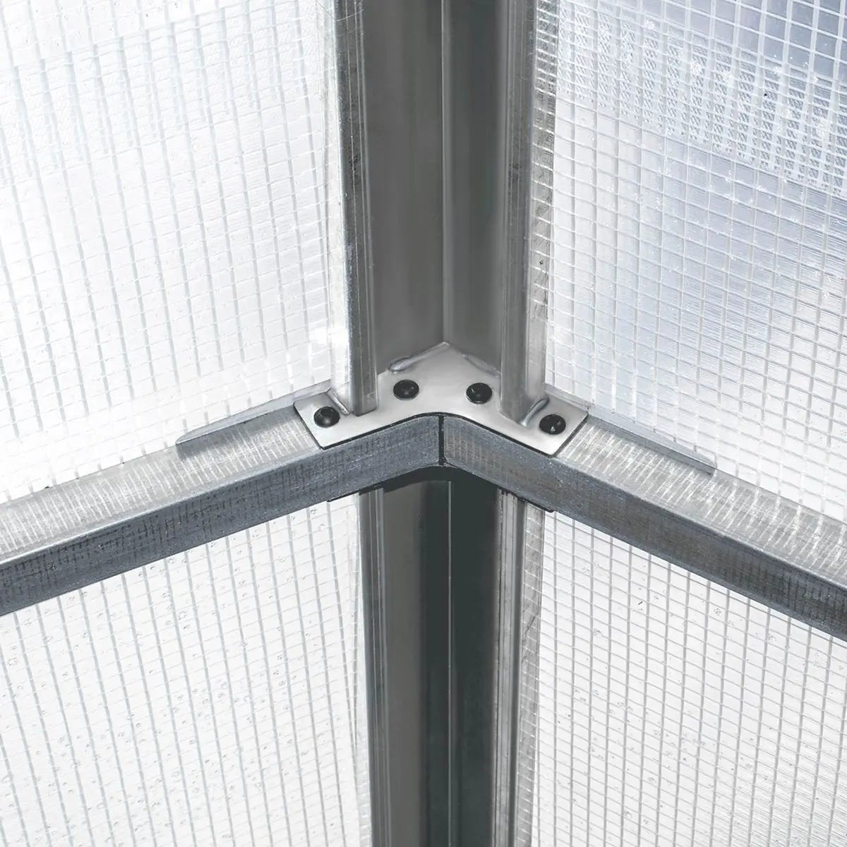 8’ x 26’ Greenhouse Grow Tent w/20 Mil Ripstop Leno Mesh PVC Cover, Galvanized Steel Frame, Roll-up Windows, TMG-GH826