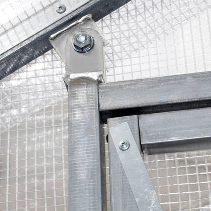 8’ x 26’ Greenhouse Grow Tent w/20 Mil Ripstop Leno Mesh PVC Cover, Galvanized Steel Frame, Roll-up Windows, TMG-GH826