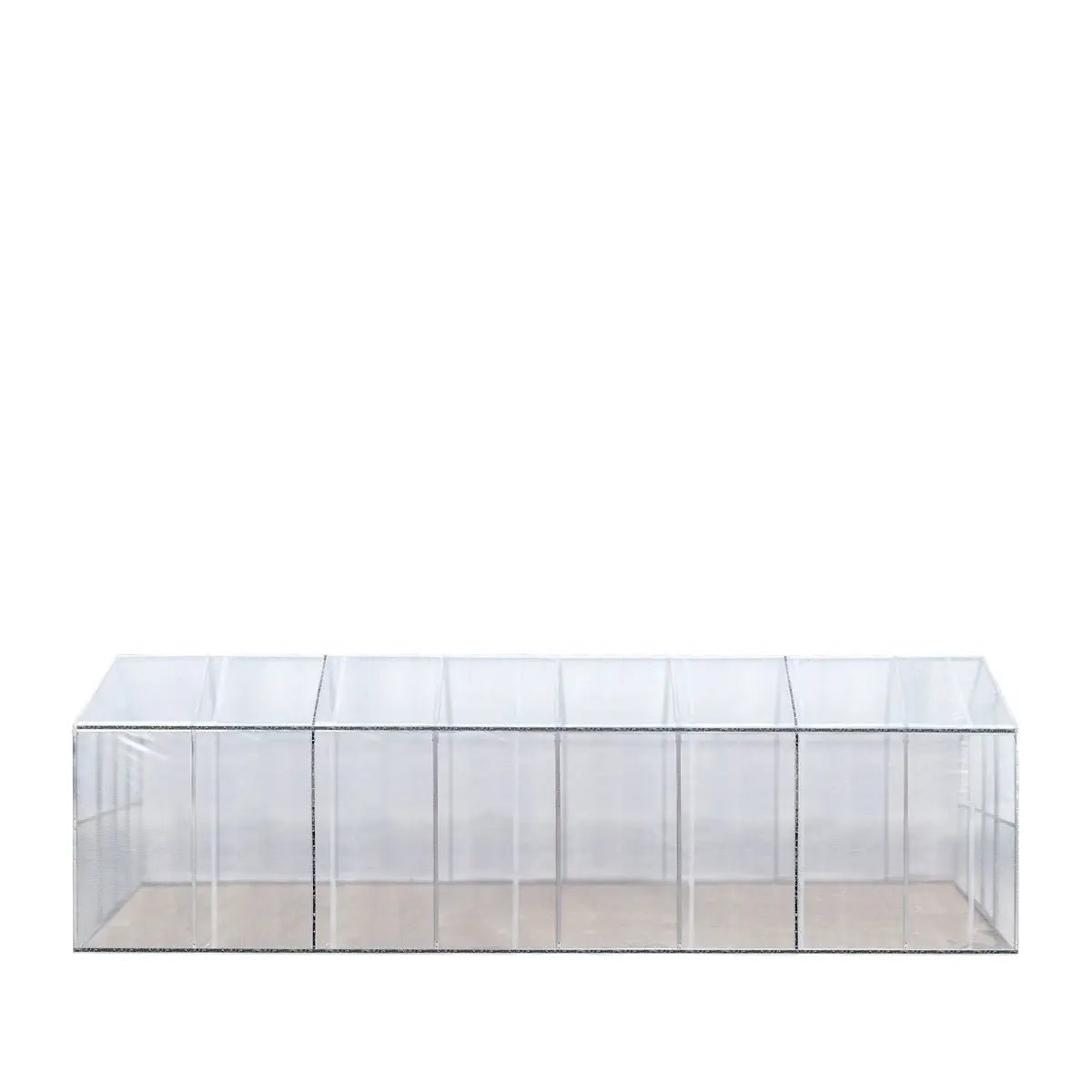 8’ x 26’ Greenhouse Grow Tent w/20 Mil Ripstop Leno Mesh PVC Cover, Galvanized Steel Frame, Roll-up Windows, TMG-GH826