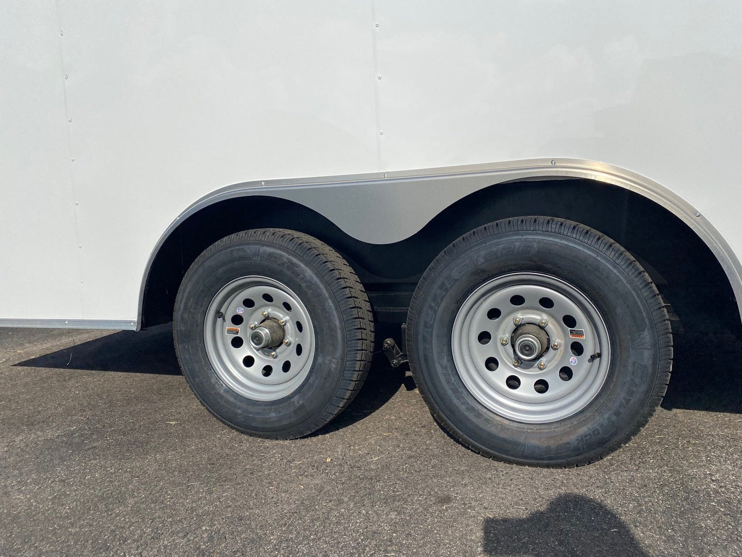 Spartan 8.5X20 Tandem Axle Enclosed Cargo Trailer | White