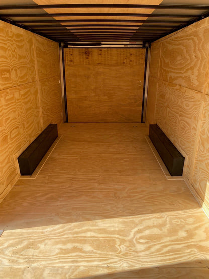 Spartan 8.5X20 Tandem Axle Enclosed Cargo Trailer | White