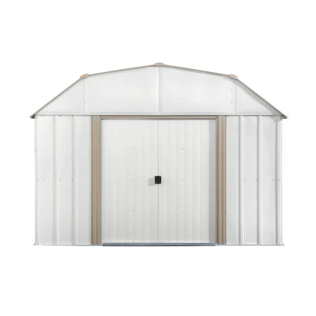 Arrow 10 ft x 14 ft Lexington Galvanized Steel Storage Shed